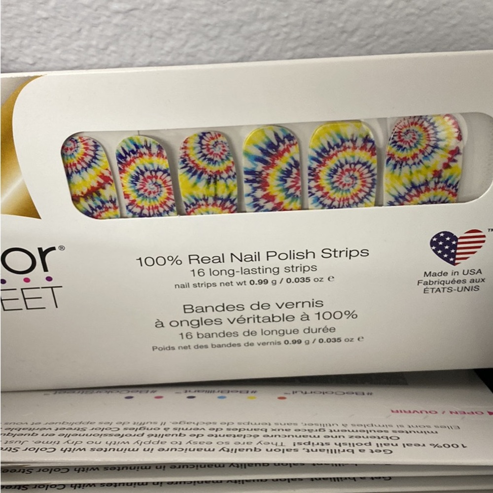 40 sets of color Street nail strips. Want to sell all together